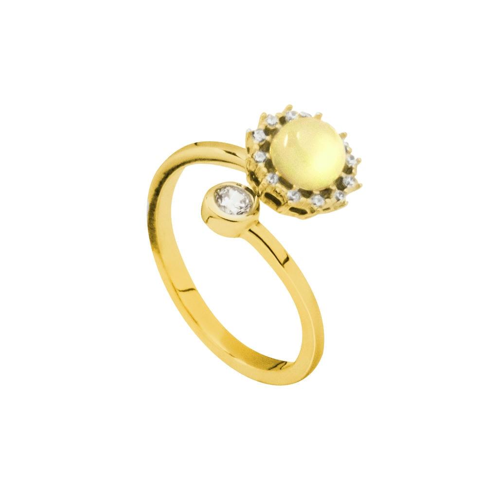 Gold Sunflare Ring 1