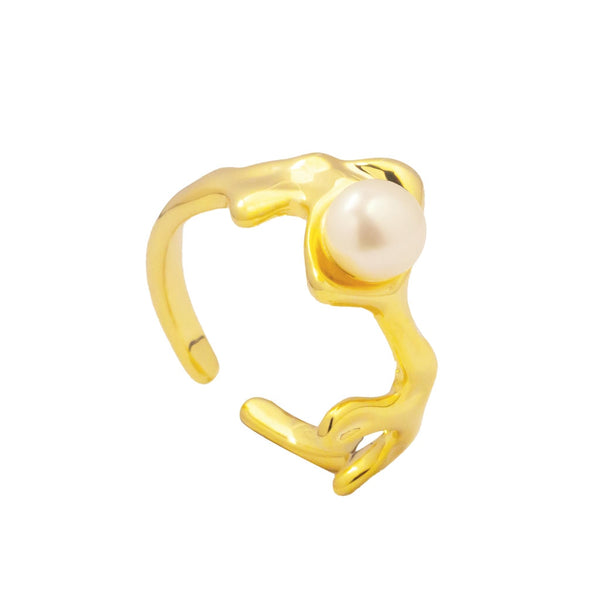 Magma Pearl Ring