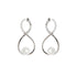 Twisted Inlaid Pearl Drop Earrings1