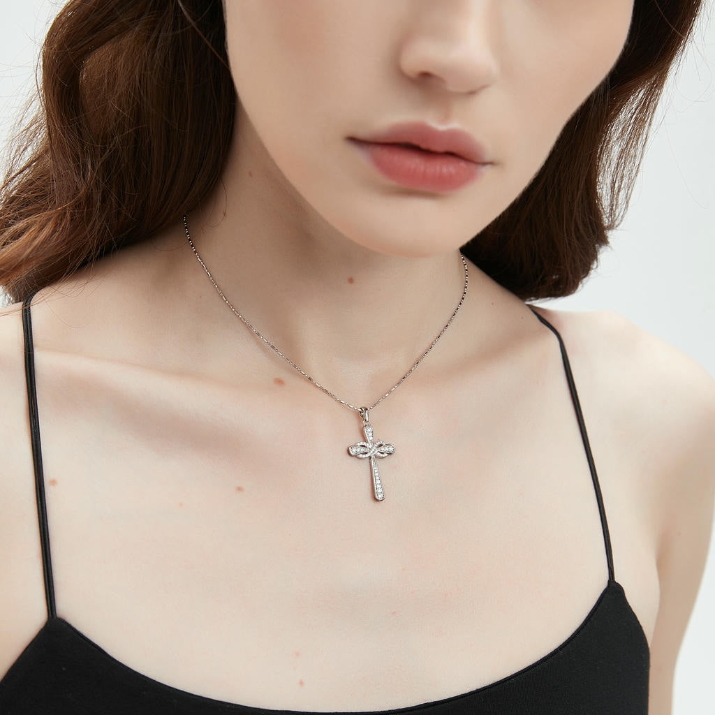 Eternity Cross Pendant