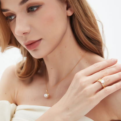 Soleil Pearl Ring3