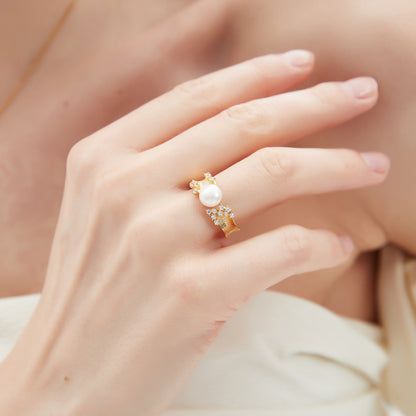 Soleil Pearl Ring4