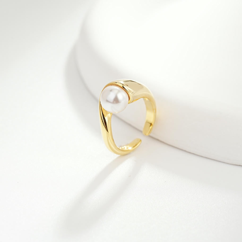 Minimalism Pearl Ring