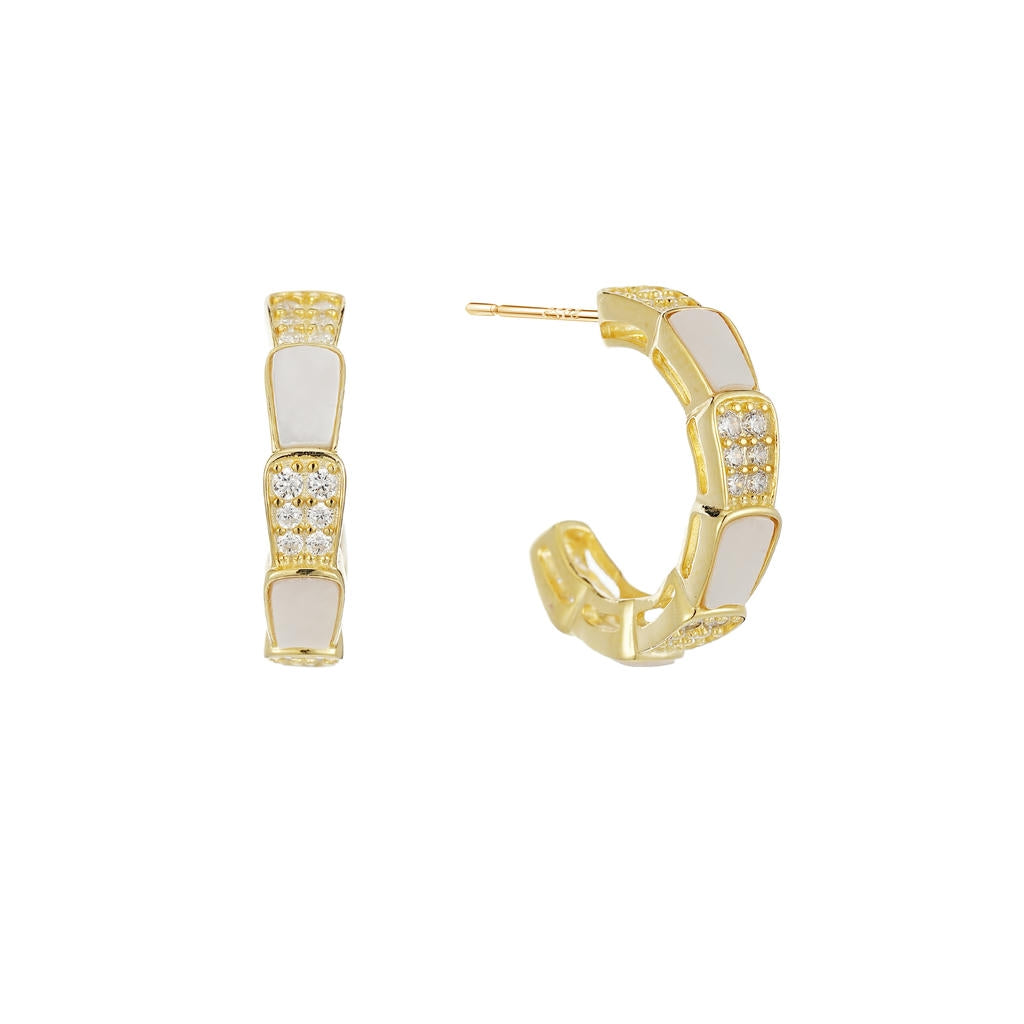 Celestia Hoop Earrings