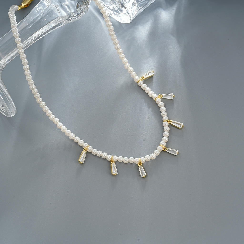 Essential Pearl & Gemstone Necklace