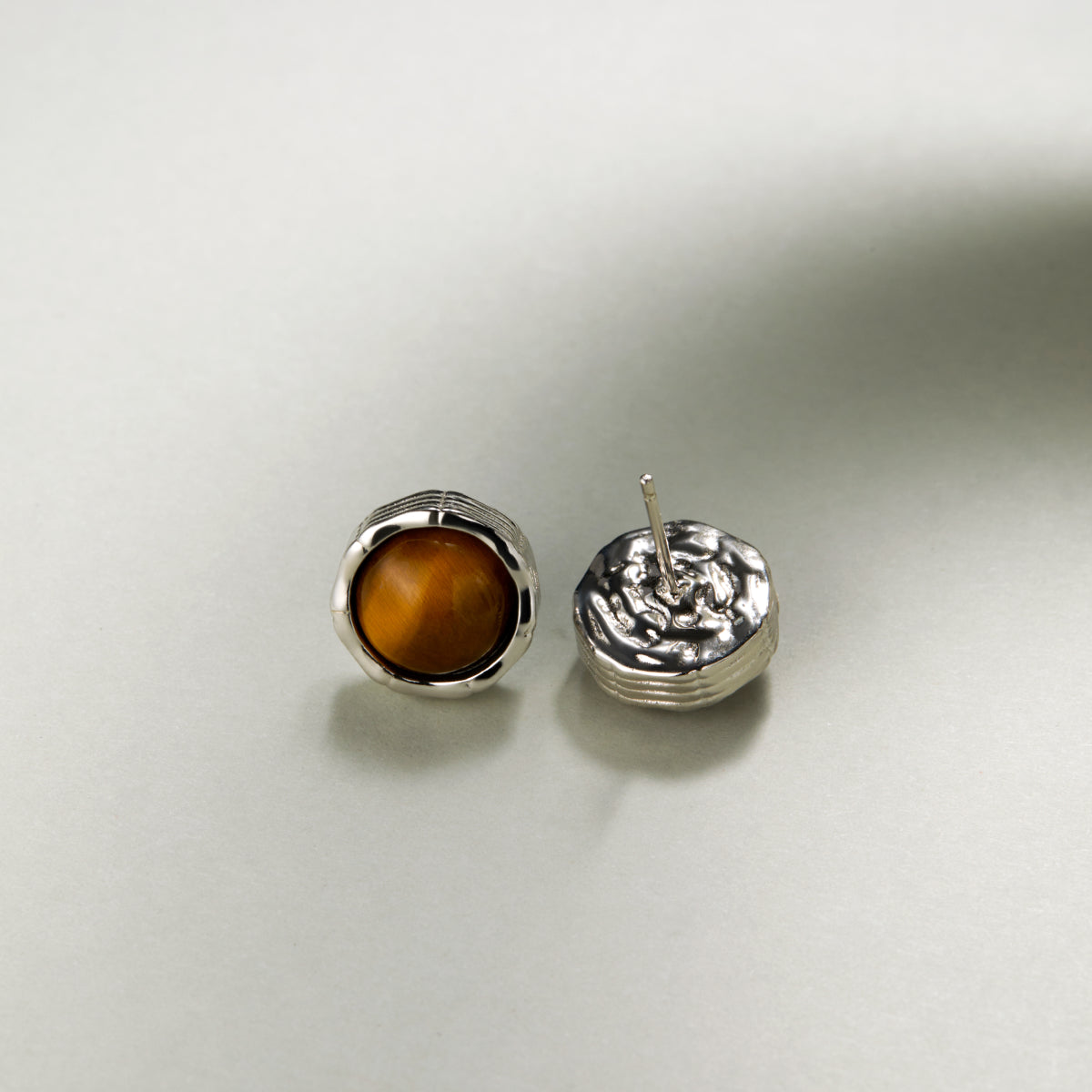 Mystic Bloom Stud Earrings Silver3