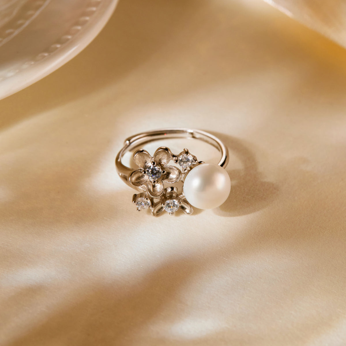 Pearl Flower Ring8