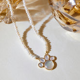 Little Paw Pearl Necklace7