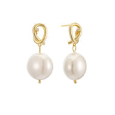 Knot Pearl Earrings1