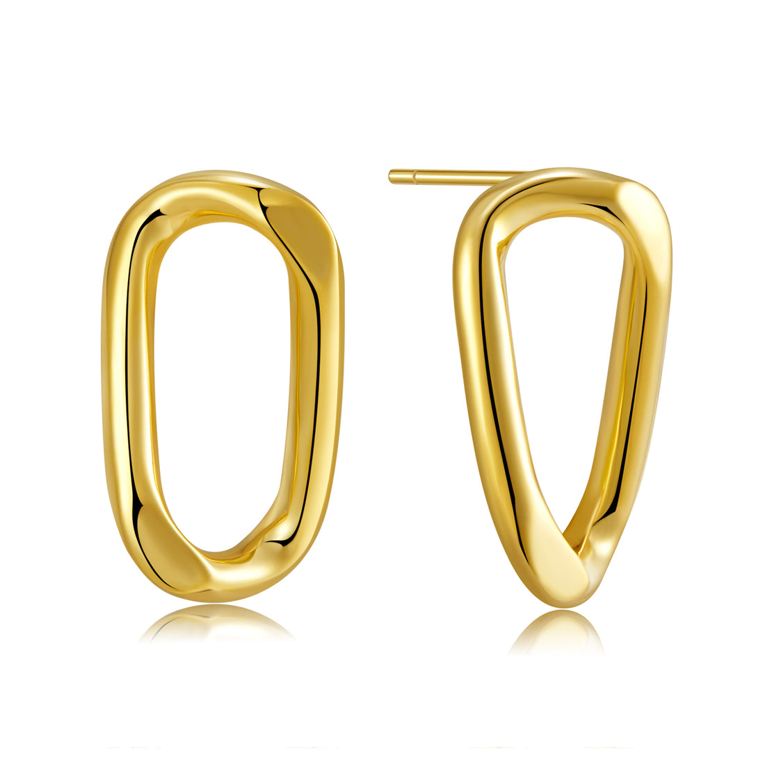 Irregular Circle Earrings-Latest Trends