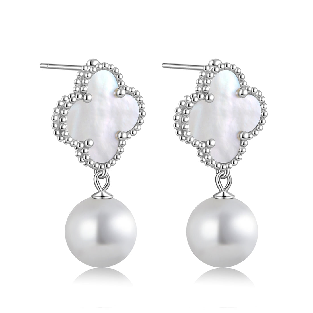 Lucky Pearl Drop Earrings1