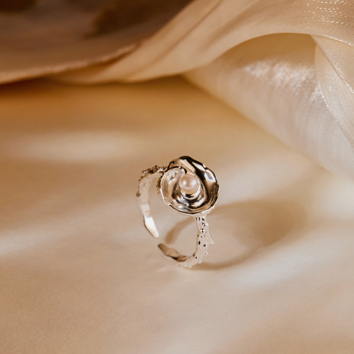 Rose Petal Pearl Ring8