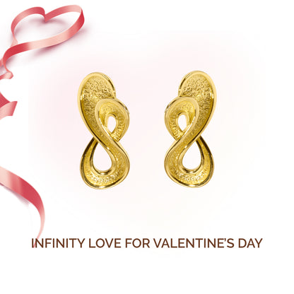 INFINITY LOVE FOR VALENTINE’S EARRING