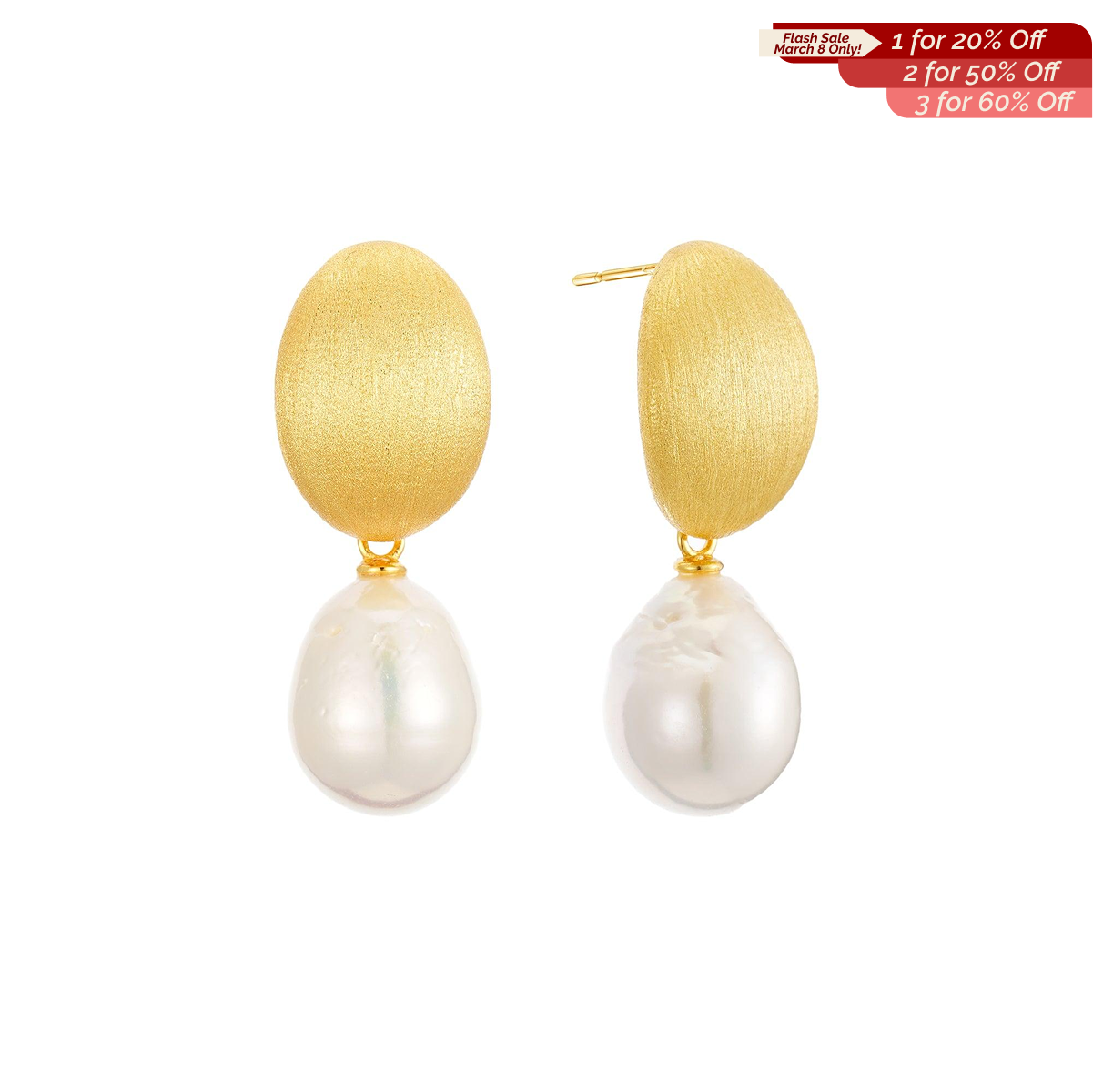 French Elegance Pearl Earrings