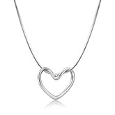 Cute Heart Hollow-out Necklace1