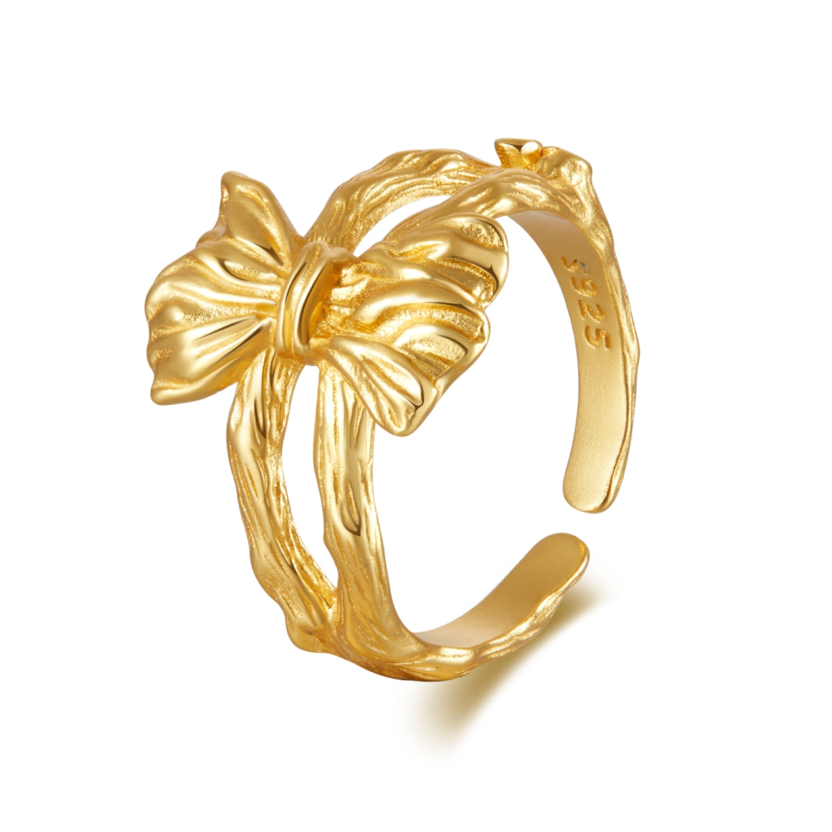 Golden Bow Ring1